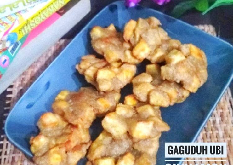 Gaguduh Ubi Cinnamon (Ubi Goreng Tepung)