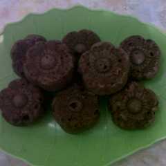 A picture of Brownies kukus putu ayu.