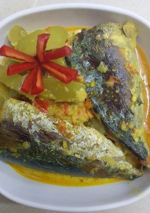 Foto resep Sayur lodeh pare + ikan pindang