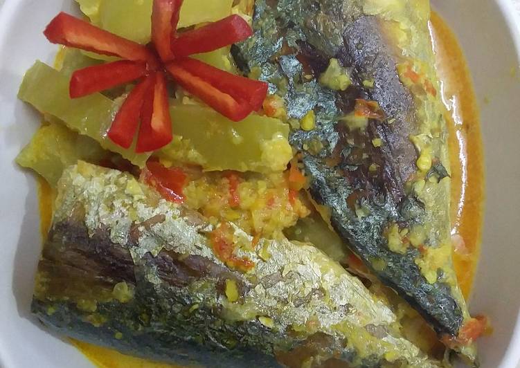 Sayur lodeh pare + ikan pindang