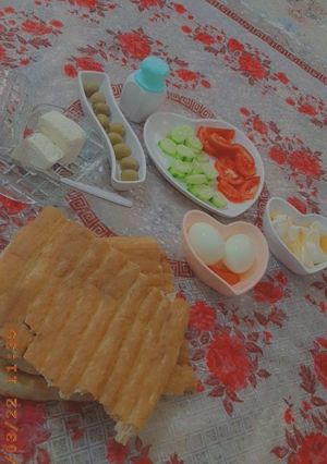 عکسی از دستور صبحانه جمعه ای🏕