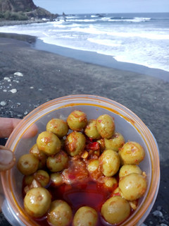 Una foto de Aceitunas con mojo