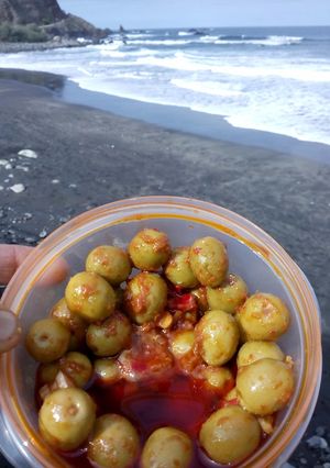 Una foto de Aceitunas con mojo