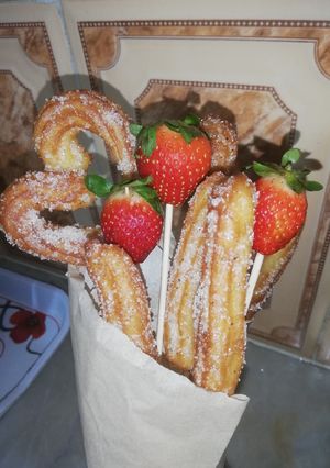 Une photo de Churros espagnol facile et rapide