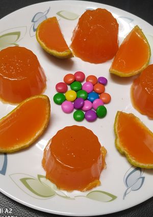 A picture of Orange jelly.