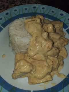 Una foto de Pollo al curry