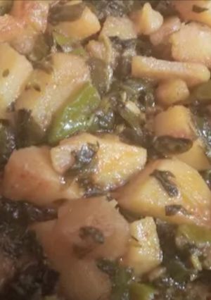 A picture of Kulfa full of vit A, vitC, vitB,adiaterry minerals.