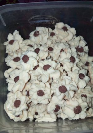 Foto resep Kue kering Semprit,sagu cookies irit simpel no mixer no oven