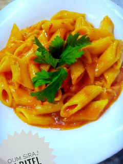صورة لوصفة معكرونة 🍝 اكسبراس فالمقلاة بالجبن والتونة 🍝🍝