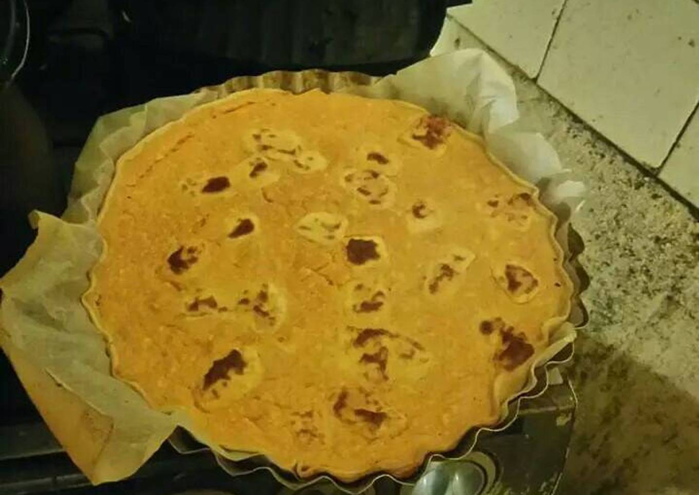 Tarta de calabaza y ricota light