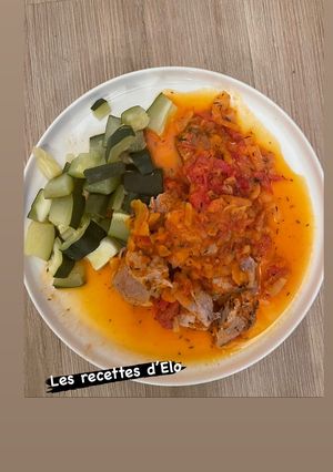 Une photo de Filet mignon à la provençale au Thermomix
