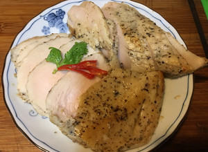 小資電鍋舒肥-法式香草嫩雞火腿 的食譜成品照片