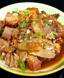 Thịt quay kho đơn giản