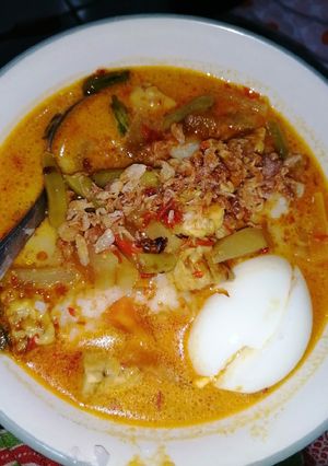 Foto resep Ketupat sayur