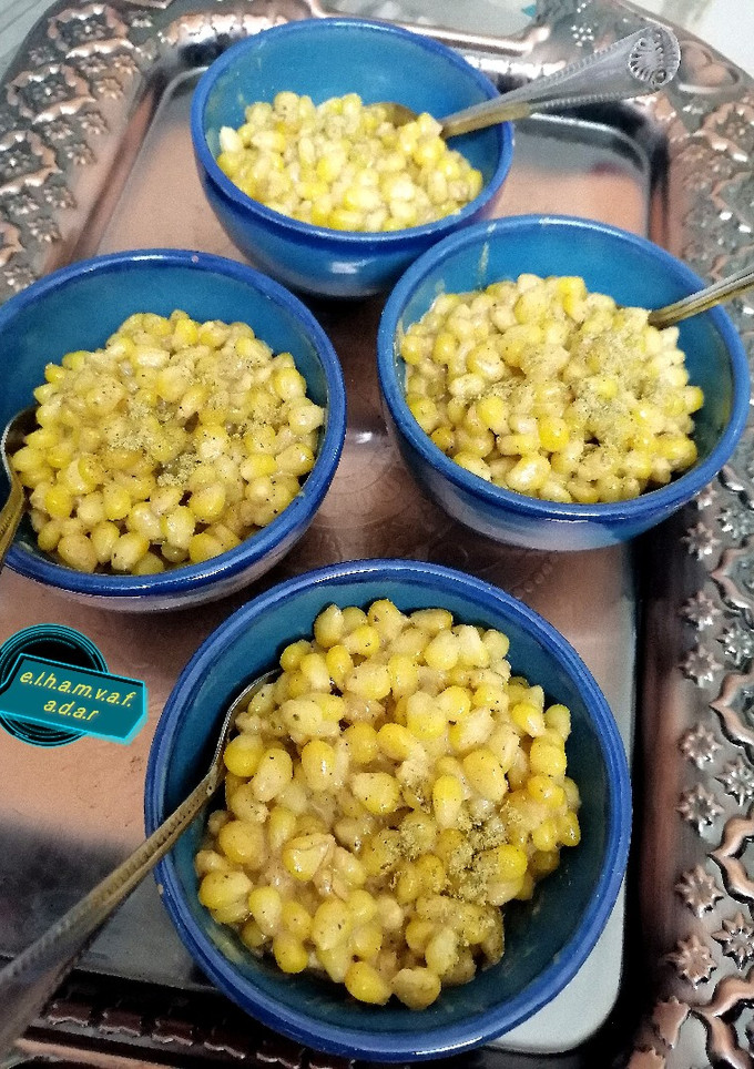 عکسی از دستور ذرت مکزیکی با شیر بلال الهام پز