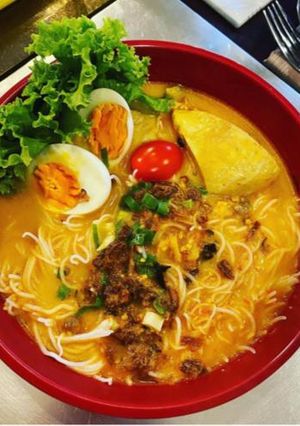 Foto resep Bihun kari ayam