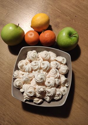 Une photo de Meringues