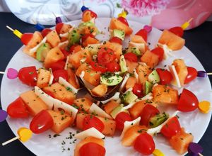 Une photo de Brochettes apéritives