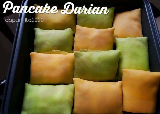 Pancake Durian Homemade