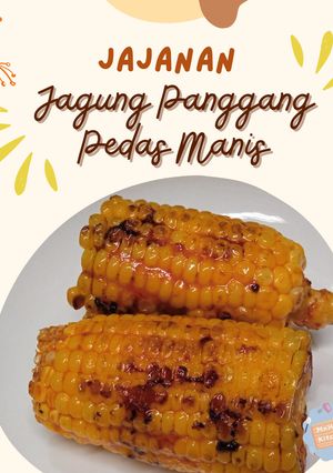 Foto resep Jajanan: Jagung Panggang Pedas Manis (Teflon)
