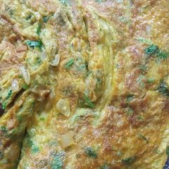 A picture of Omelette Bread.