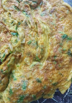 A picture of Omelette Bread.