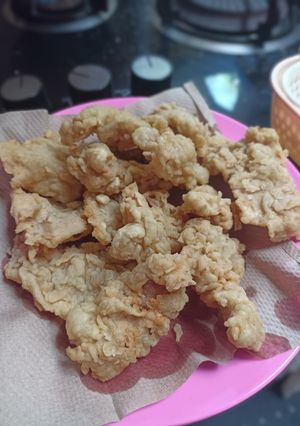 Foto resep Kulit ayam tepung