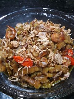 Foto resep 2. Tumis Pare Udang