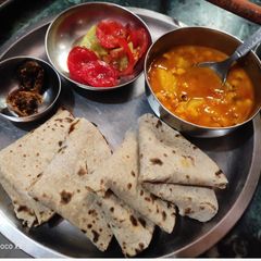 A picture of Lobia ki sabzi.