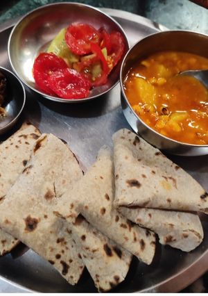 A picture of Lobia ki sabzi.
