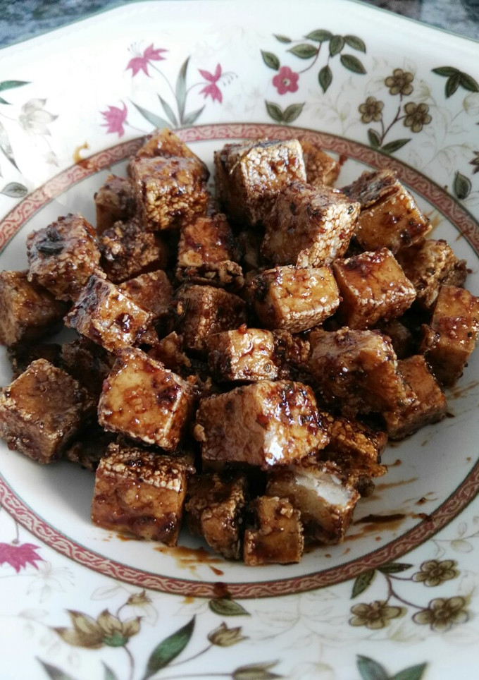 Una foto de Tofu al horno