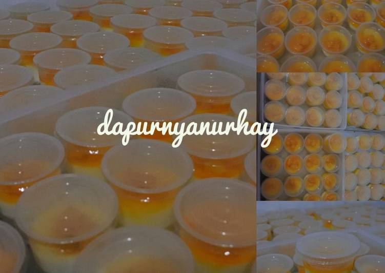 Puding tahu sutera