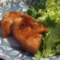 A picture of Tuna with barbecue sauce.
