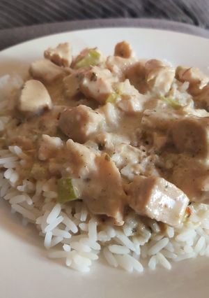 A picture of Green Thai Curry.