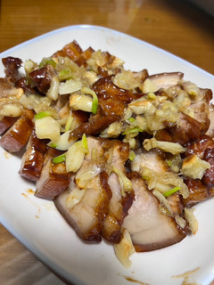 A picture of Black Beer Braised Pork Belly.