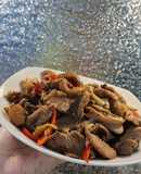 Vịt xào sả ớt