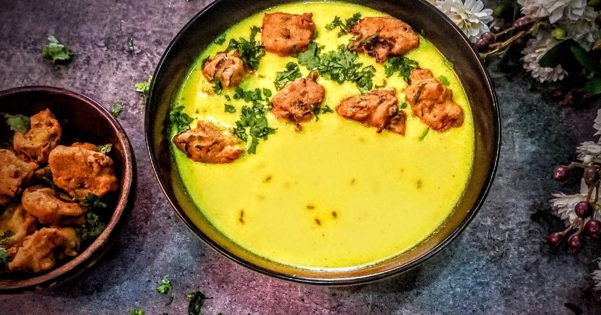 Methi aloo pakoda kadhi Recipe by Neha Dua Cookpad