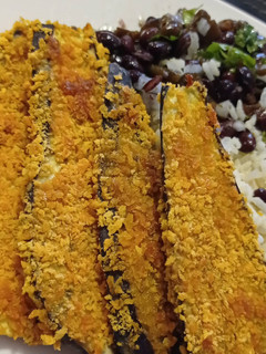 Una foto de Milanesa de berenjena 🌱