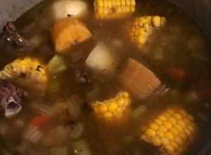 Una foto de Sopa de res