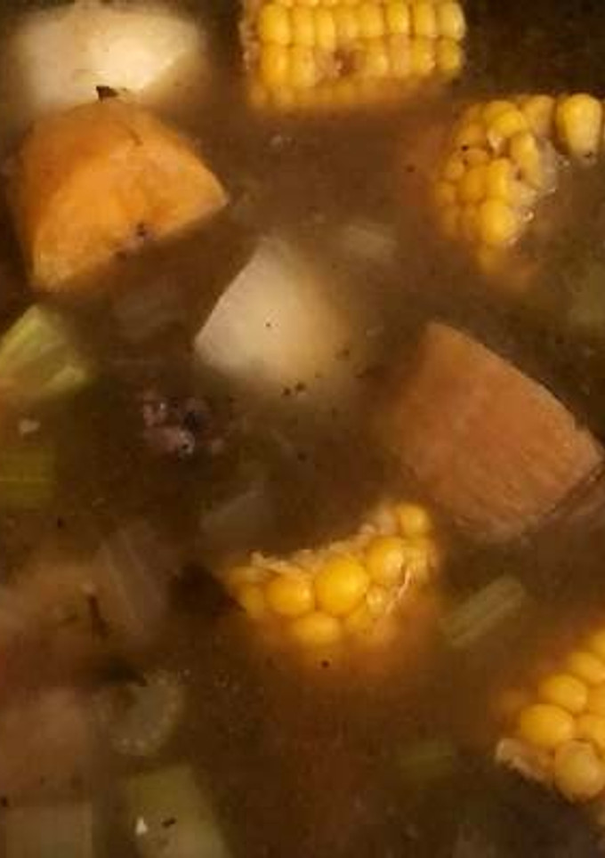 Una foto de Sopa de res