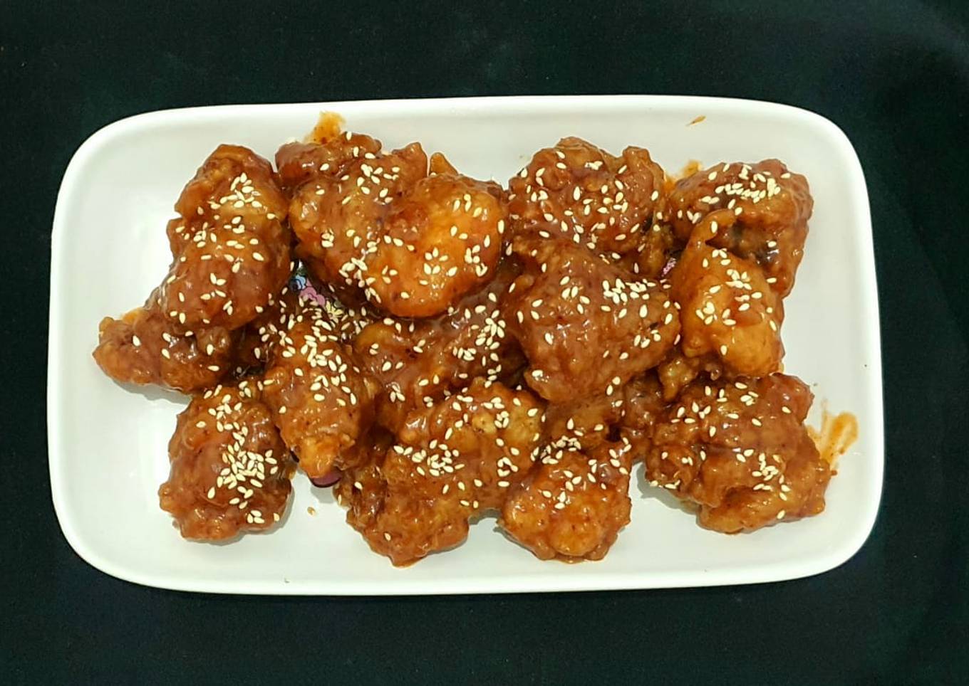 Korean Fried Chicken (Ayam Goreng Korea)