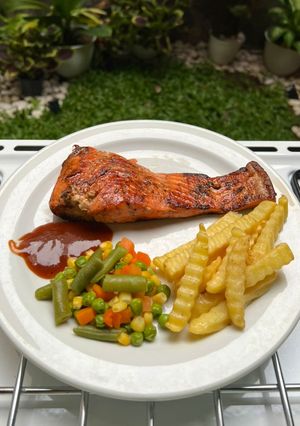 Foto resep 026. Salmon Steak