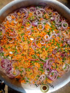 A picture of Jollof rice.