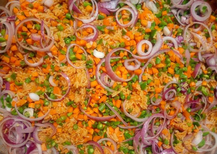 Recipe of Any-night-of-the-week Jollof rice