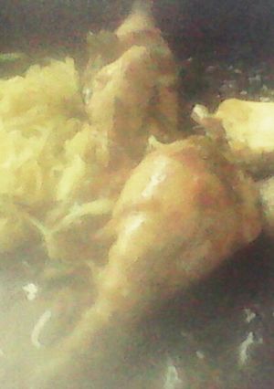 A picture of Dry fry chicken.
