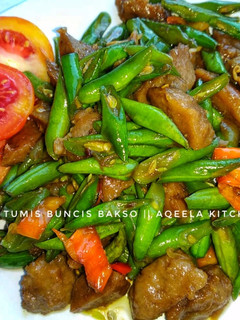 Foto resep Tumis buncis bakso
