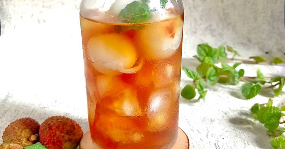 Resep Lychee Ice Tea Oleh Sheryn Azahrah Cookpad