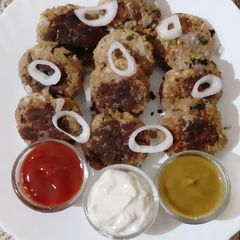 A picture of Soya kabab.