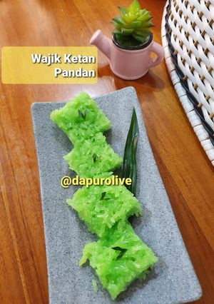 Foto resep Wajik Ketan Pandan