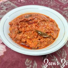 A picture of Black Seed Tomato Chutney.